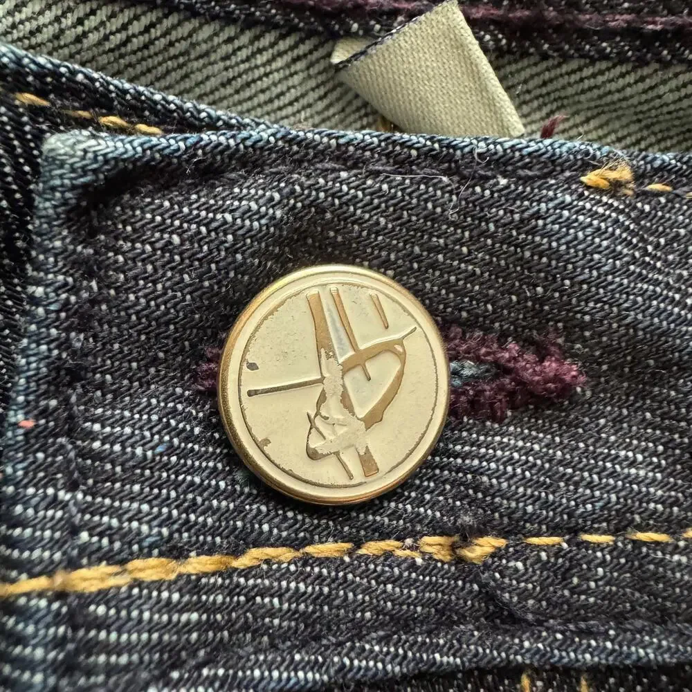 Proportion of Blu 89 UNO Jeans Mens‎ 30 Dark Indigo Skinny Japanese Denim USA